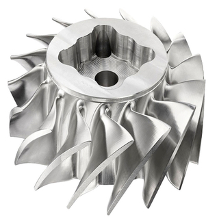Gia c&ocirc;ng CNC 5 trục DMG cho c&aacute;nh quạt h&agrave;ng kh&ocirc;ng vũ trụ 