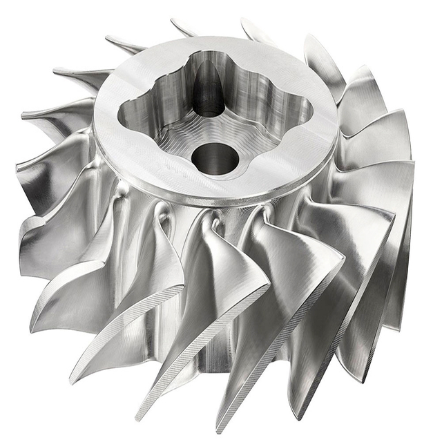 Gia c&ocirc;ng CNC 5 trục DMG cho c&aacute;nh quạt h&agrave;ng kh&ocirc;ng vũ trụ 