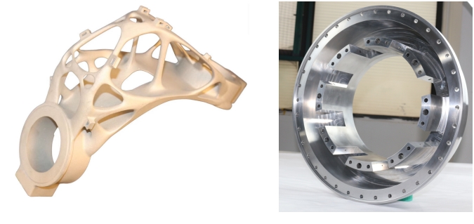 In 3D kim loại v&agrave; gia c&ocirc;ng CNC